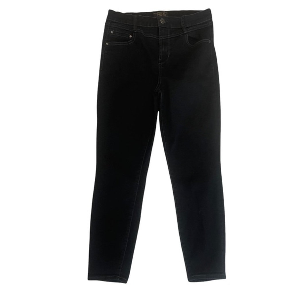 Rachel Rachel Roy Black Stretchy Skinny Ankle Jeans Size 8/29